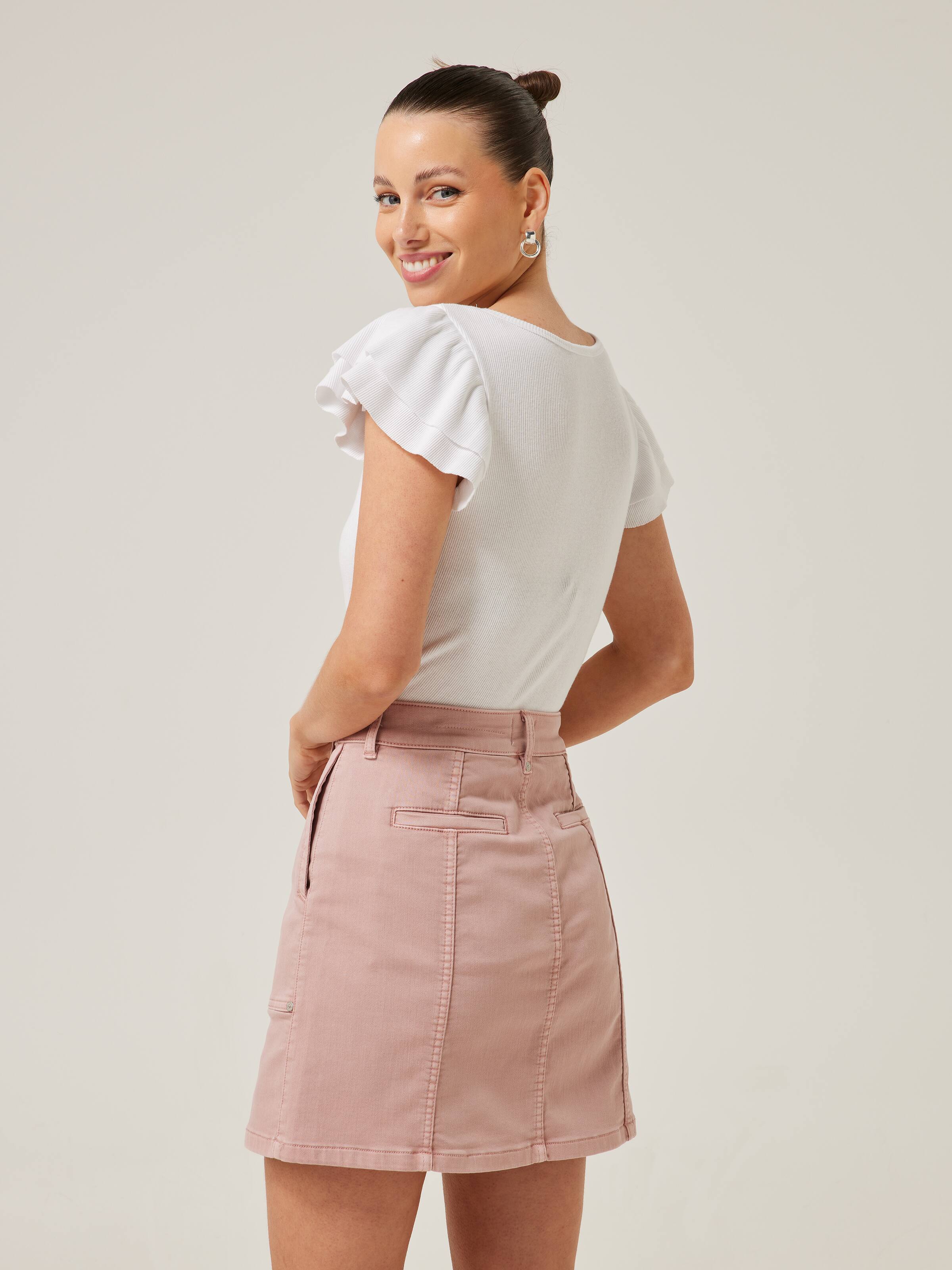 Amaze Patch Pocket Utility Skirt Just Jeans Online