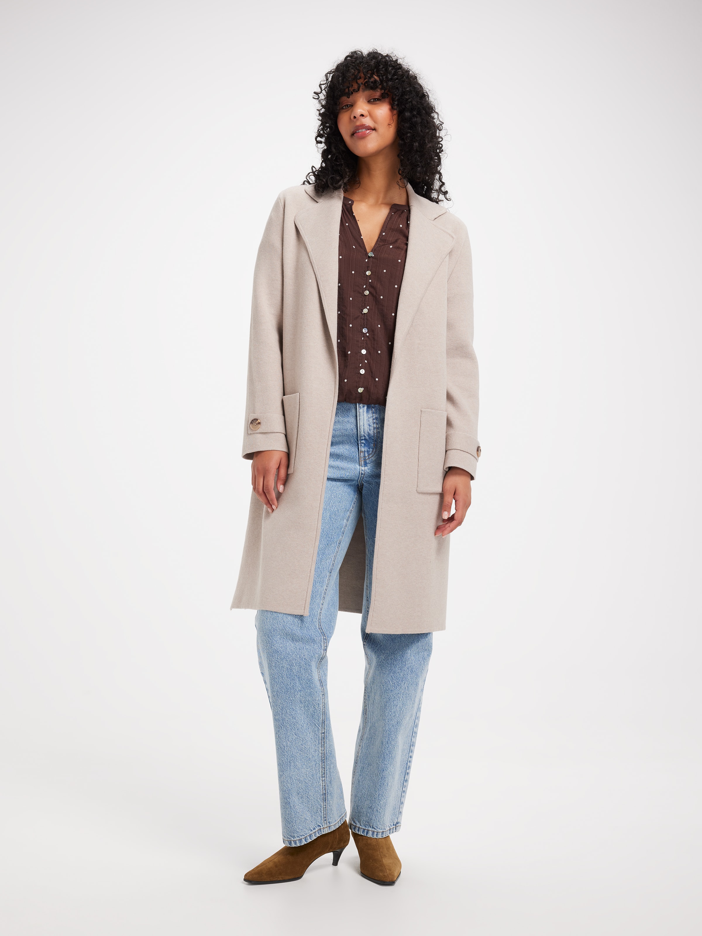 Addison Longline Coatigan - Just Jeans Online